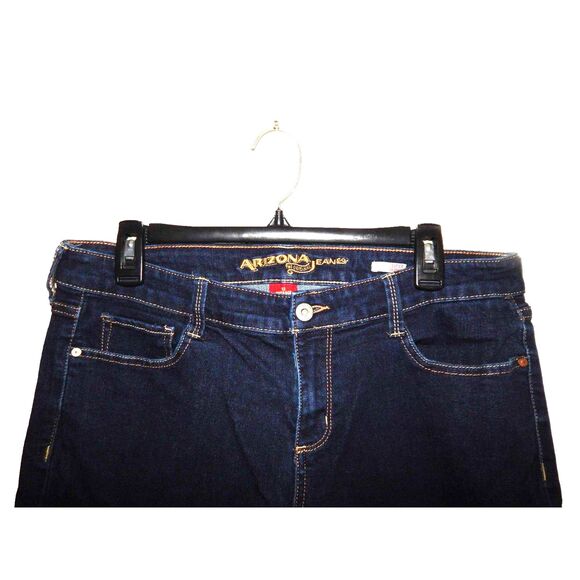 ARIZONA JEAN CO. women's junior's 13 average super skinny denim jean shorts - Picture 3 of 12